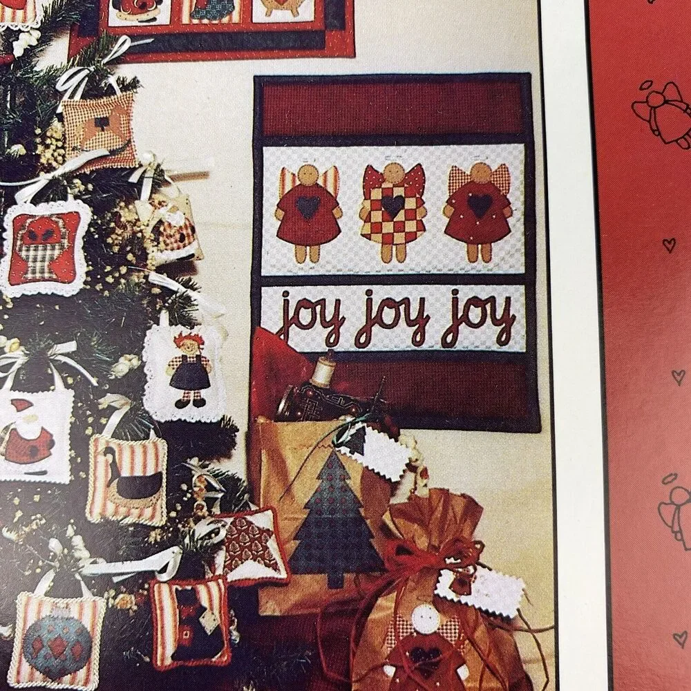 Mumm's the Word Christmas Penstitch Ornaments II 12 Designs 1989 Sewing Patterns